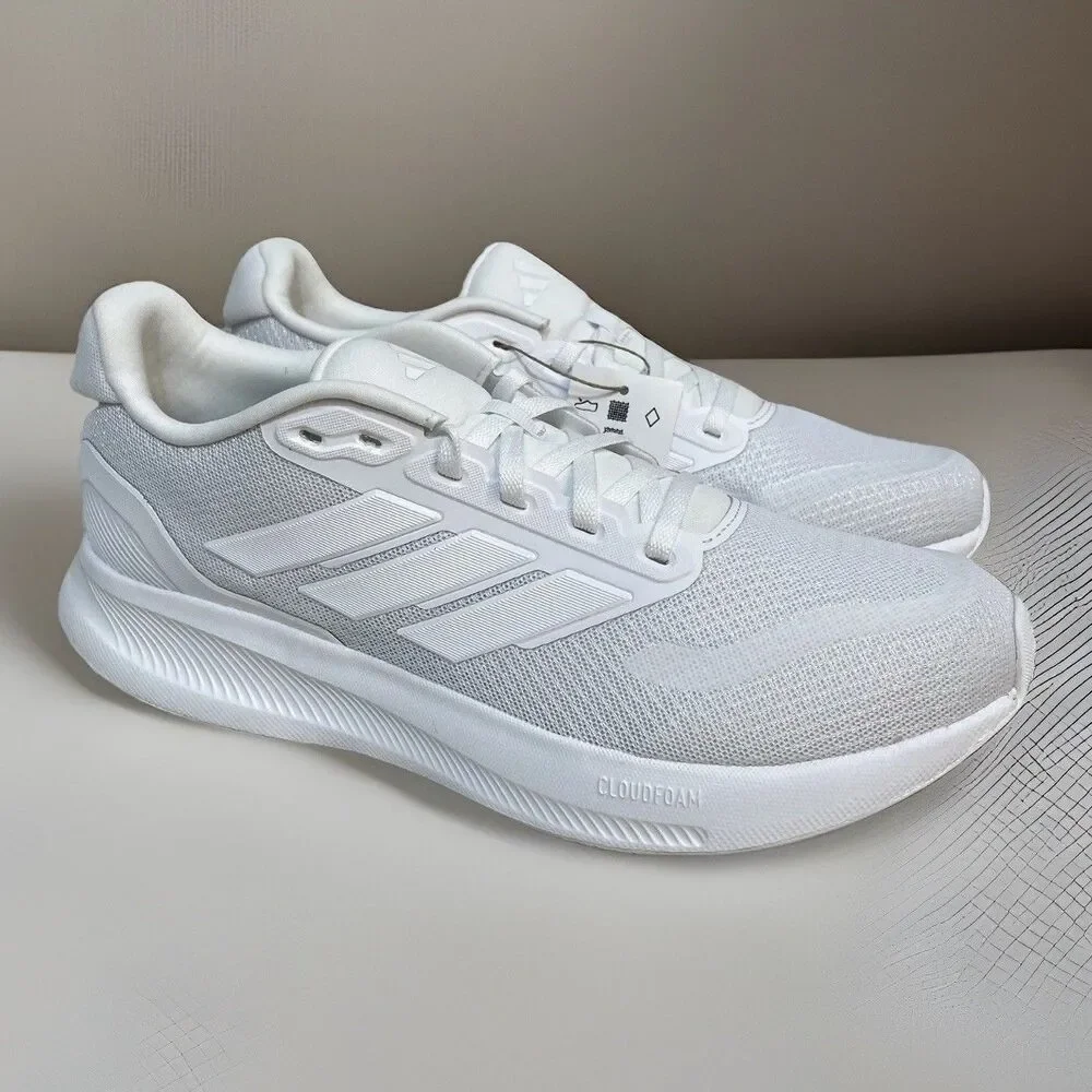 Adidas Women's Runfalcon 5 Running Shoes IH7760 Size 9.5 White Walking Jogging